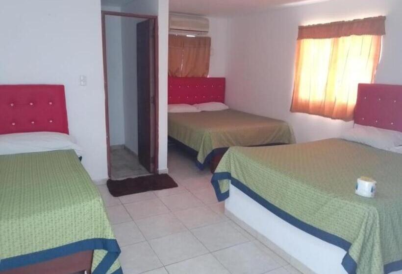 חדר משפחתי צדדי נוף לים, Buen Hombre Kite Hotel Y Restaurante