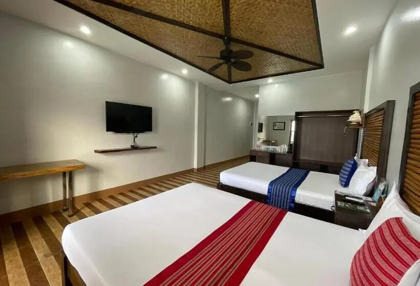 オーシャンビューデラックスルームバルコニー付き, Lasersita Casitas And Water Spa Beach Resort By Cocotel