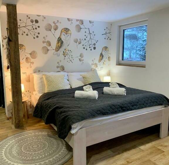 Номер Deluxe, Penzion Medové údolí