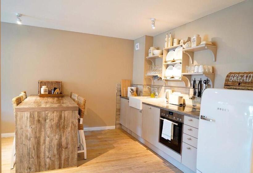 דירת שני חדרים עם מרפת, Beach Apartments Heiligenhafen