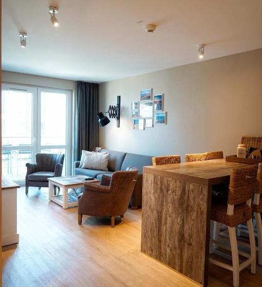 דירת שני חדרים עם מרפת, Beach Apartments Heiligenhafen