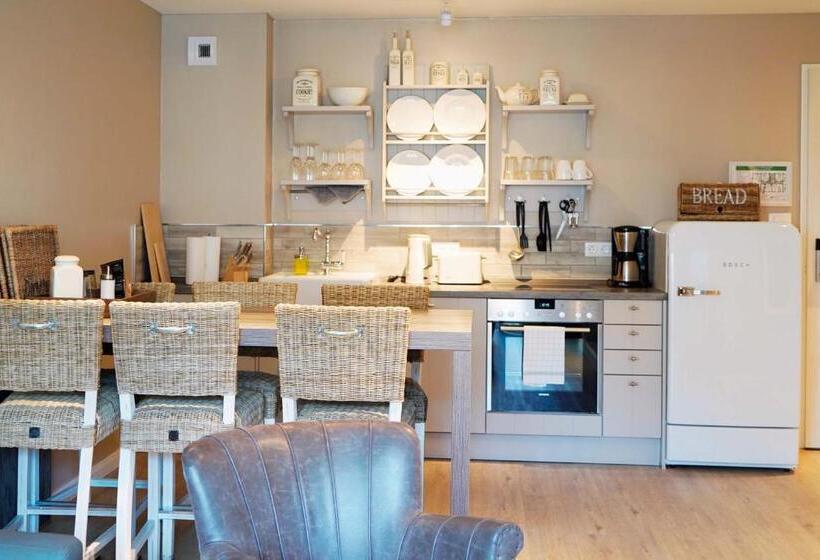 דירת שני חדרים עם מרפת, Beach Apartments Heiligenhafen