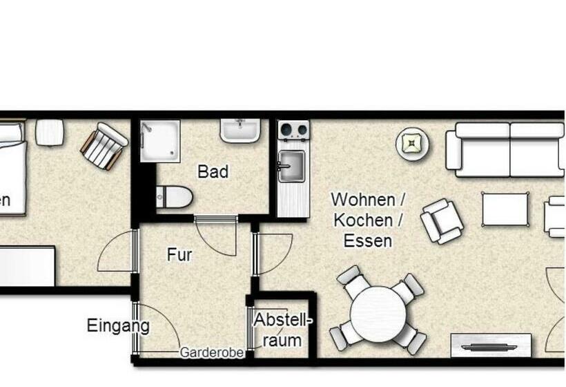 1 Bedroom Apartment Lake View, Wohnpark Stadt Hamburg In Binz Wg 57