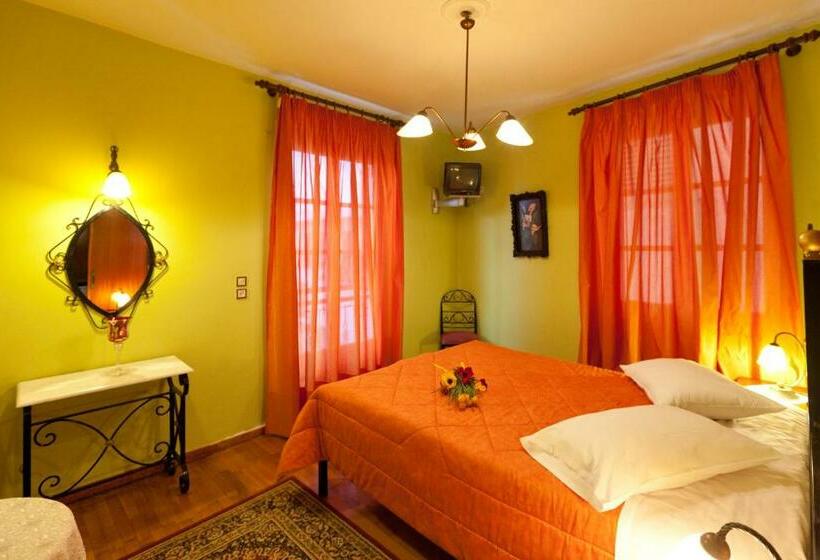 חדר סטנדרט נוף לים עם מרפסת, Pension Eleni