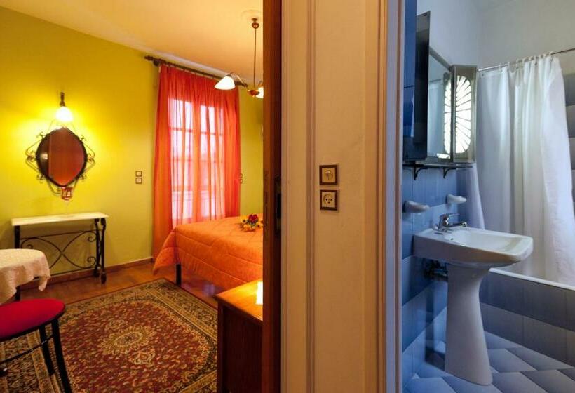 חדר סטנדרט נוף לים עם מרפסת, Pension Eleni