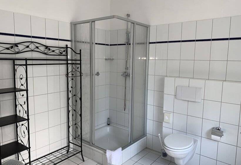 شقة غرفة واحدة مزودة بتراس, Pension Teutonia