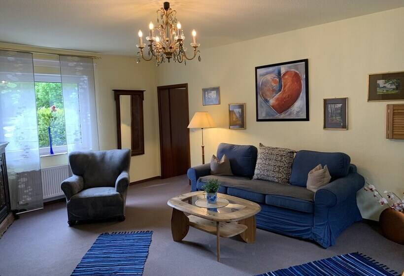 شقة غرفة واحدة مزودة بتراس, Pension Teutonia