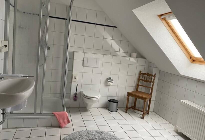 شقة غرفة واحدة, Pension Teutonia