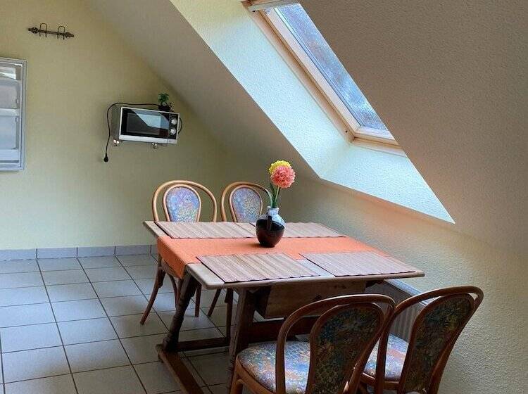 شقة غرفة واحدة, Pension Teutonia