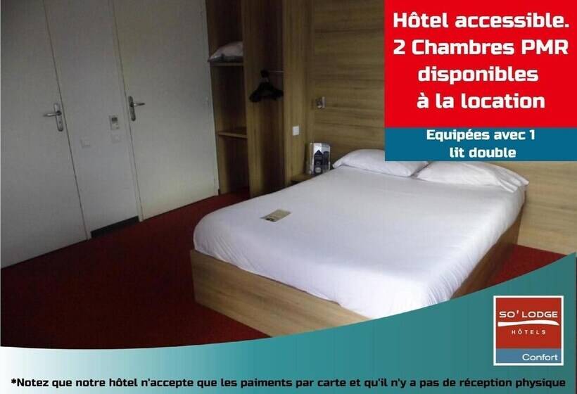 Номер Стандарт Адаптированный для Инвалидов, So'Lodge Niort A83