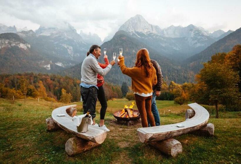 غرفة قياسية مطلة على الجبل, Fogajard Lovely Chalet