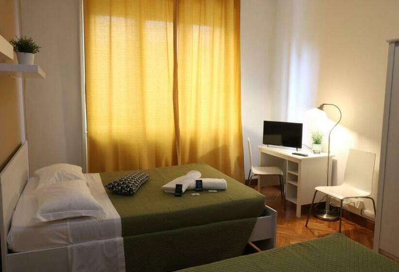 اتاق استاندارد با سرویس بهداشتی مشترک, Guest House Pirelli Milano