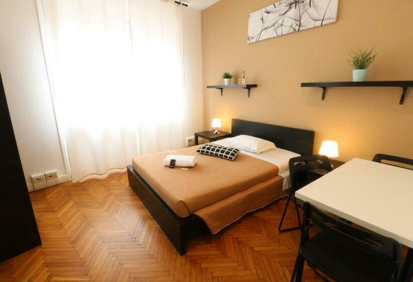 اتاق استاندارد با سرویس بهداشتی مشترک, Guest House Pirelli Milano