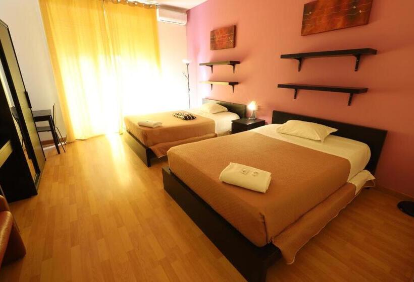 اتاق استاندارد با سرویس بهداشتی مشترک, Guest House Pirelli Milano