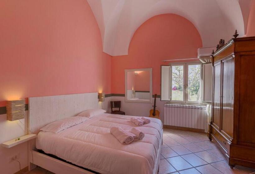 Трехместный Номер Стандарт Вид на Сад, La Naca Della Taranta B&b