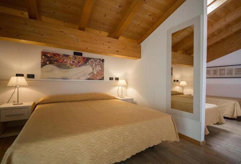 Апартаменты 1 Спальня с Балконом, Residence Hotel Miralago