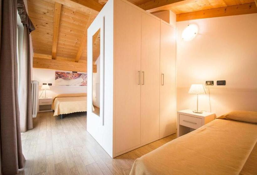 דירה בת חדר שינה 1 עם מרפסת, Residence Hotel Miralago