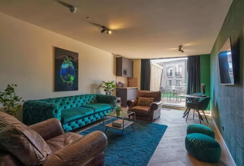 テラス付き1ベッドルームアパートメント, Boutique Hotel The Roosevelt