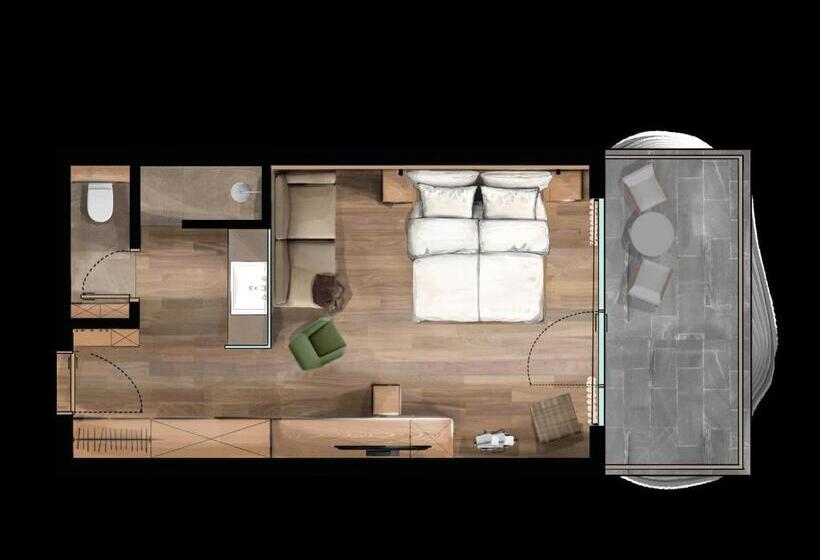 חדר סופריור עם מרפסת, Fischer