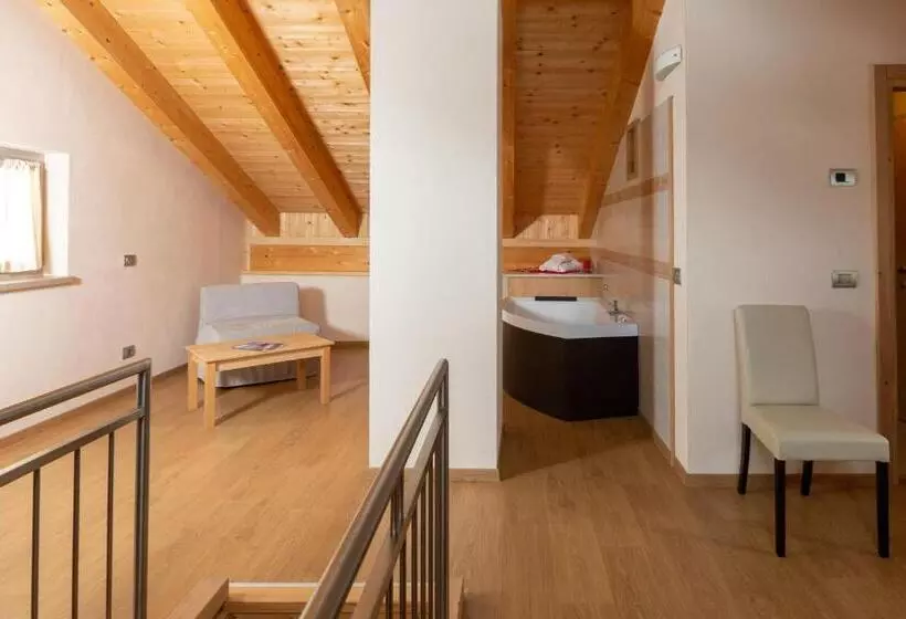 1ベッドルームのデラックスアパートメント, Meublè Adler Rooms & Mountain Apartments