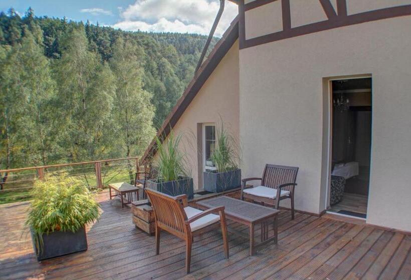 Номер Стандарт с Террасой, Pension Oybin