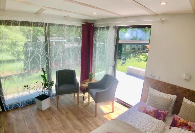 Люкс с Террасой, Pension Oybin