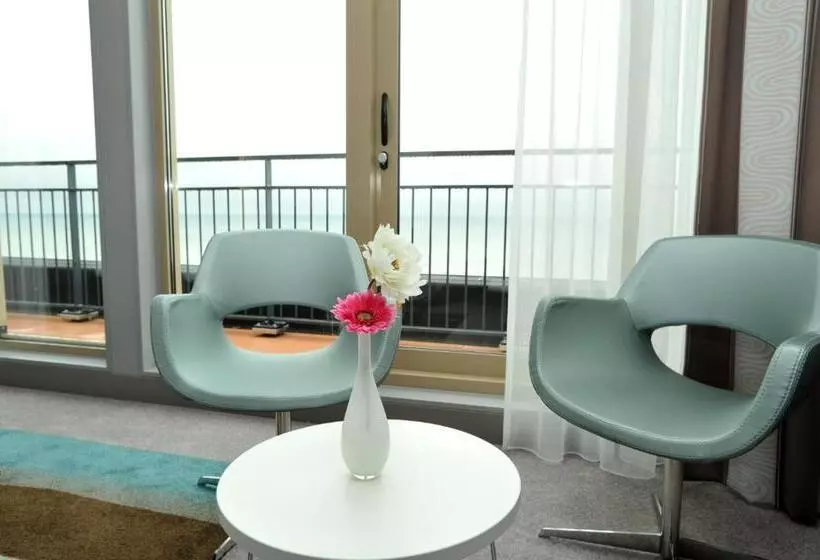 オーシャンビューのスタンダードシングルルーム, Strandhotel Golfzang