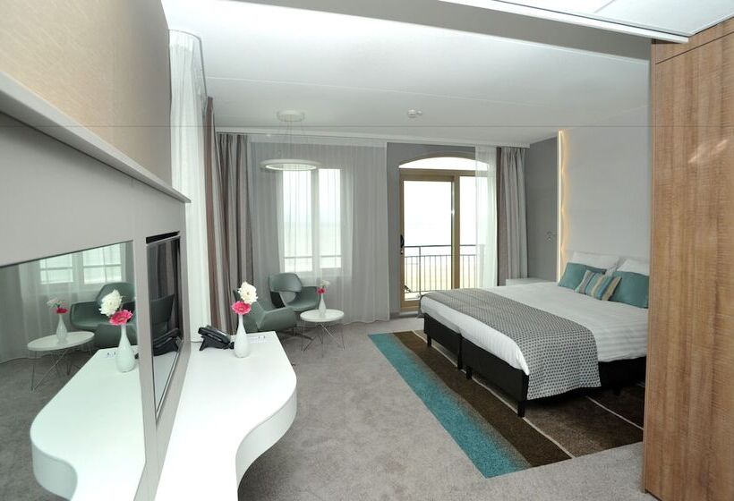 اتاق استاندارد با چشم‌انداز دریا, Strandhotel Golfzang