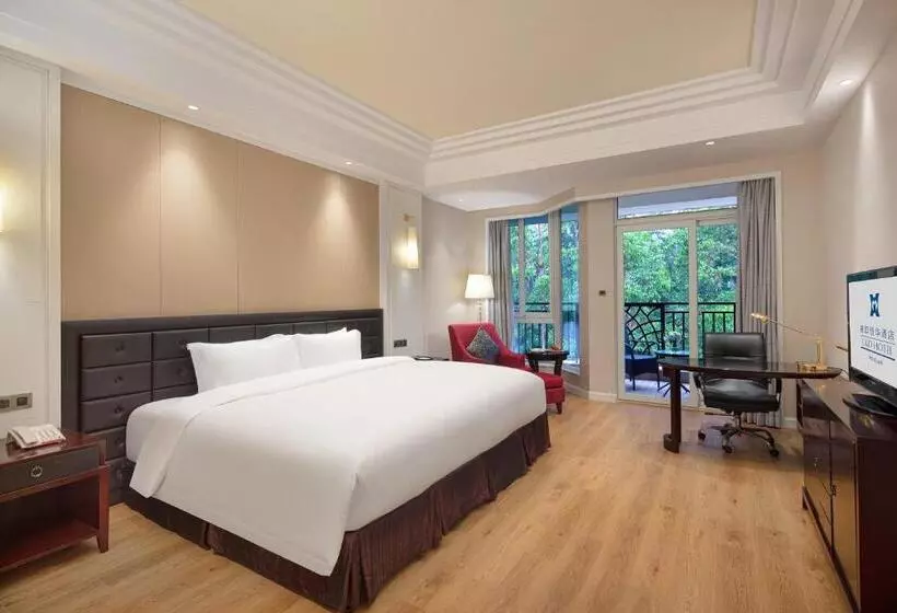 庭の見えるエクゼクティブルーム, C&d Hotel Putian