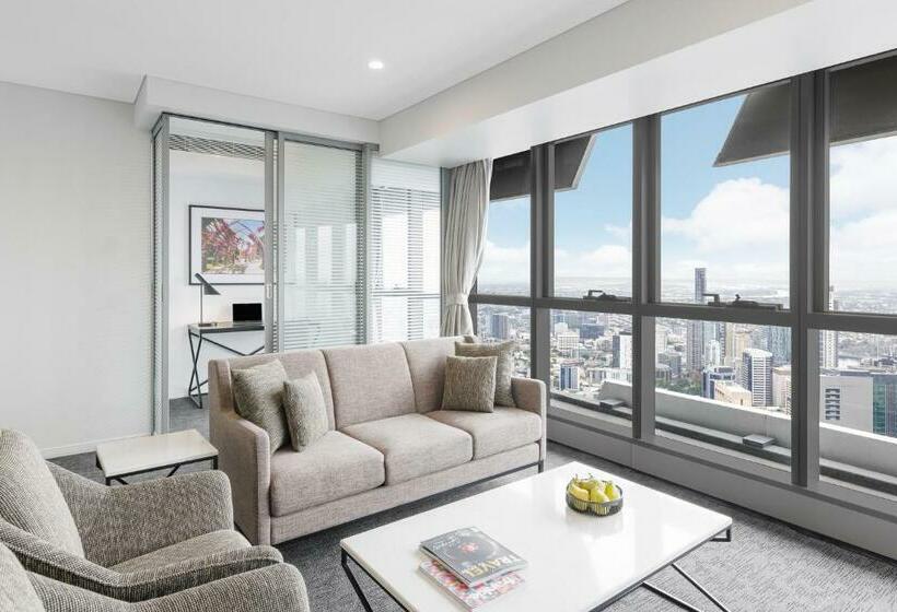 침실 2개 스위트, Meriton Suites Herschel Street, Brisbane