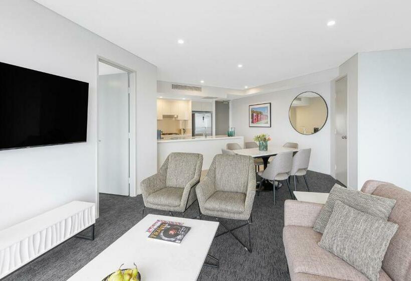 جناح غرفتين نوم, Meriton Suites Herschel Street, Brisbane