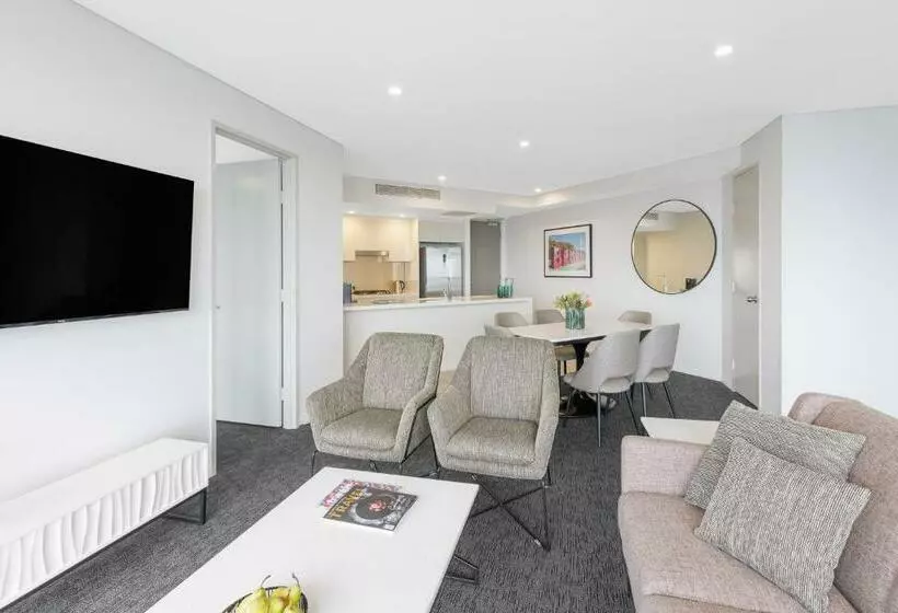 ２ベッドスイートルーム, Meriton Suites Herschel Street, Brisbane