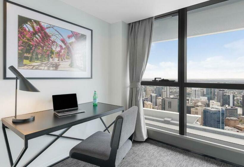 جناح غرفتين نوم, Meriton Suites Herschel Street, Brisbane