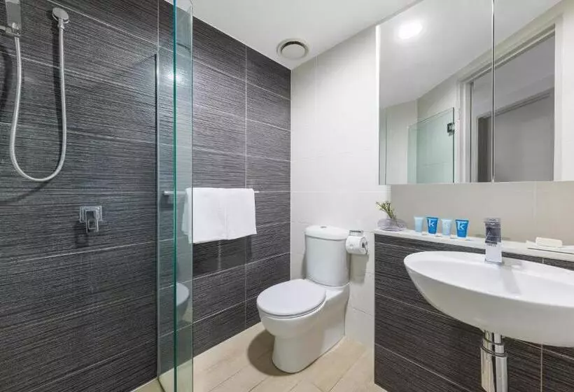 ３ベッドルームスイート, Meriton Suites Herschel Street, Brisbane