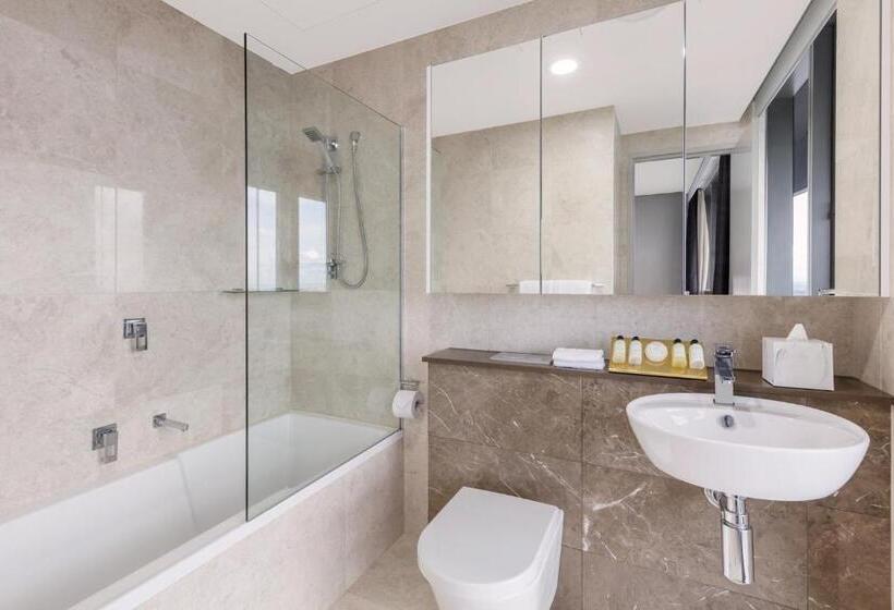 1침실 펜트하우스 아파트, Meriton Suites Herschel Street, Brisbane