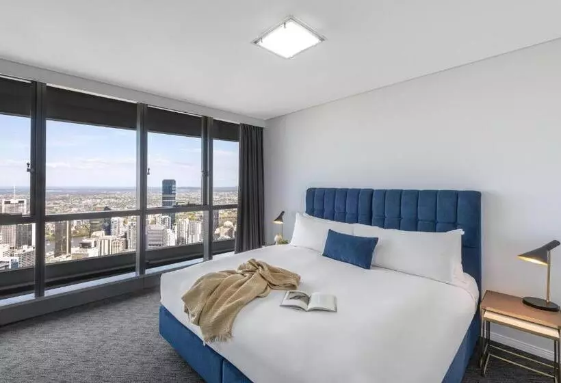 １ベッドルームペントハウスアパート, Meriton Suites Herschel Street, Brisbane