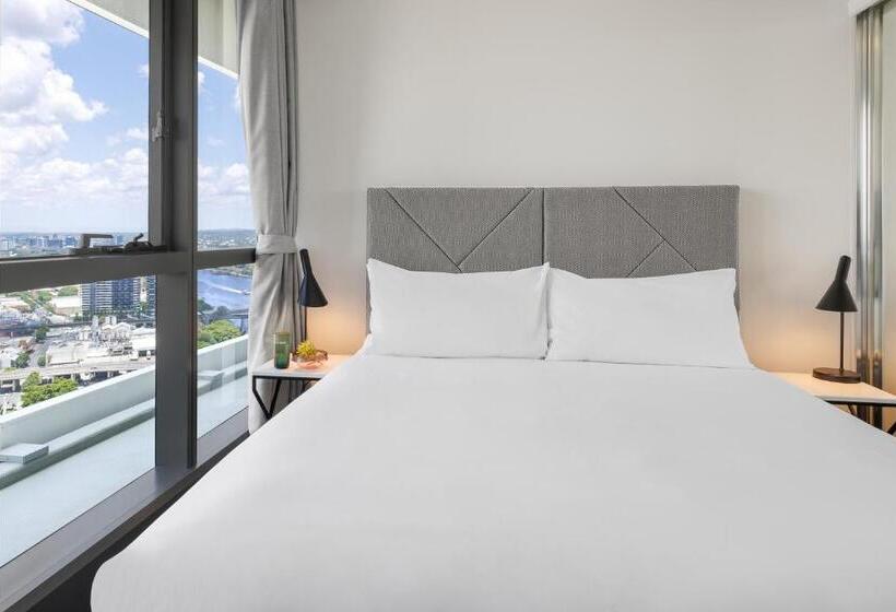 جناح ديلوكس غرفتين نوم, Meriton Suites Herschel Street, Brisbane
