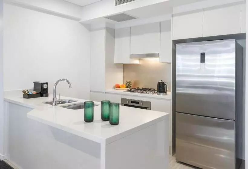 デラックススイート２ベッドルーム, Meriton Suites Herschel Street, Brisbane