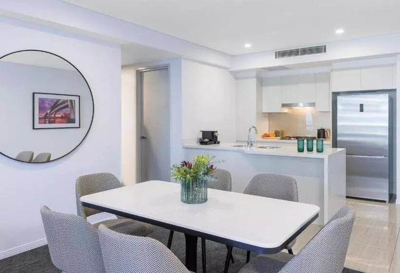 デラックススイート２ベッドルーム, Meriton Suites Herschel Street, Brisbane