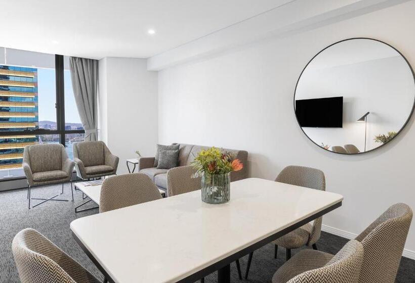 جناح ديلوكس غرفتين نوم, Meriton Suites Herschel Street, Brisbane