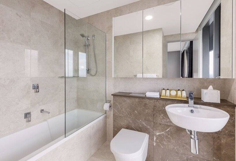 1침실 펜트하우스 아파트, Meriton Suites Herschel Street, Brisbane