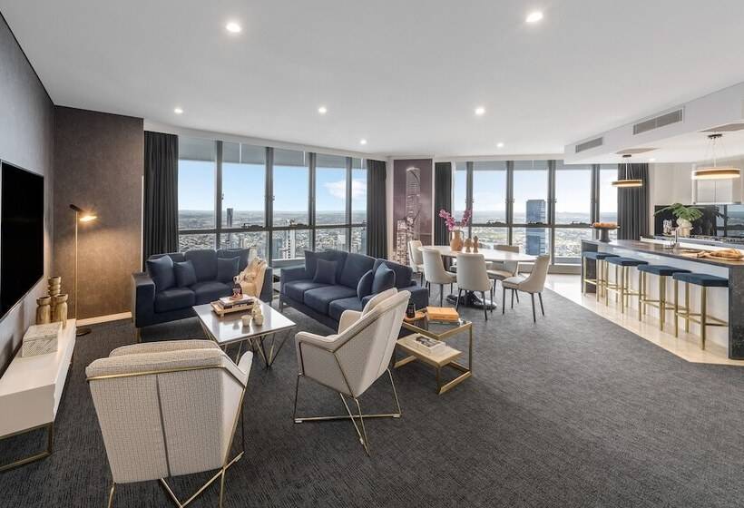 شقة دور أخير غرفة نوم واحدة, Meriton Suites Herschel Street, Brisbane