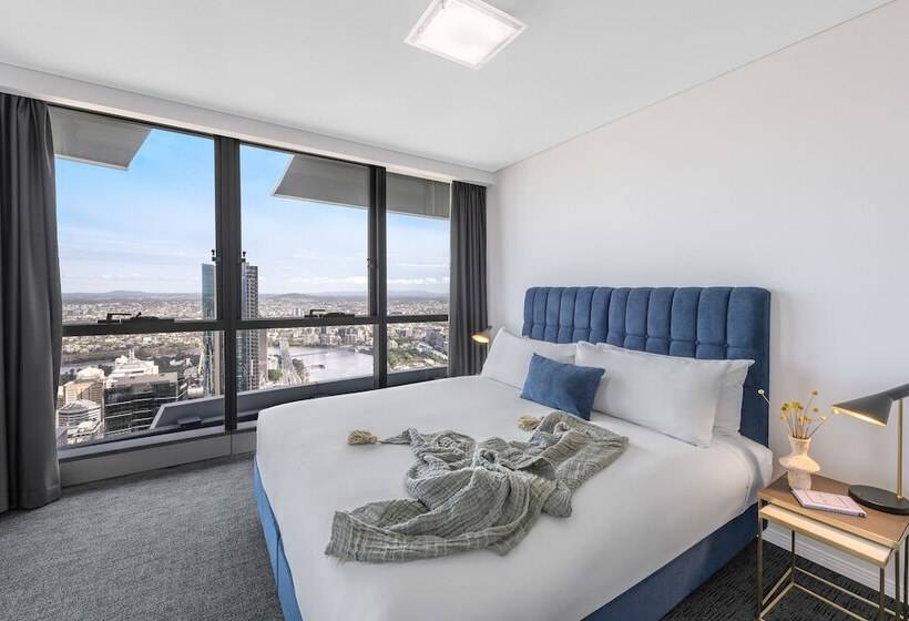 1침실 펜트하우스 아파트, Meriton Suites Herschel Street, Brisbane