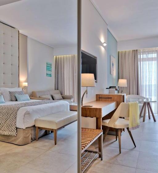 带海景的俱乐部房间, Miraggio Thermal Spa Resort