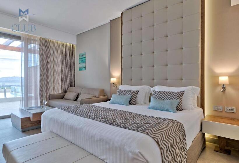 带海景的俱乐部房间, Miraggio Thermal Spa Resort