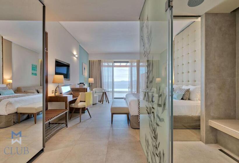 带海景的俱乐部房间, Miraggio Thermal Spa Resort