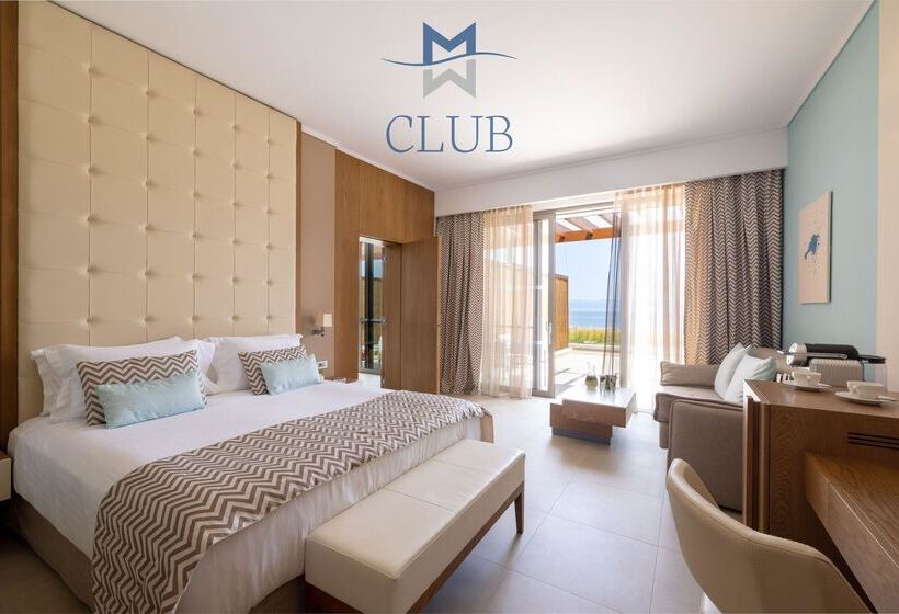 带海景的俱乐部房间, Miraggio Thermal Spa Resort