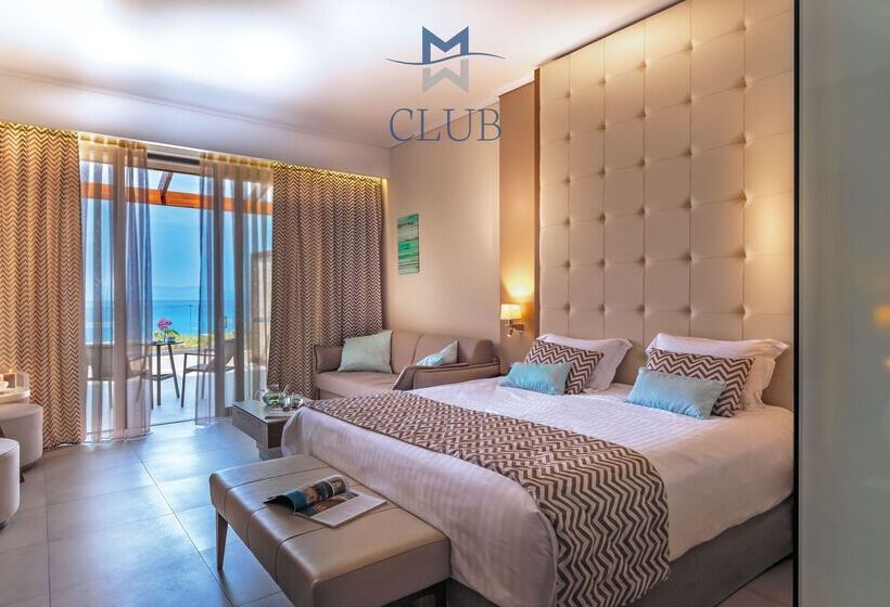 带海景的俱乐部房间, Miraggio Thermal Spa Resort