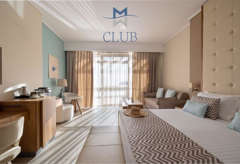 带海景的俱乐部房间, Miraggio Thermal Spa Resort