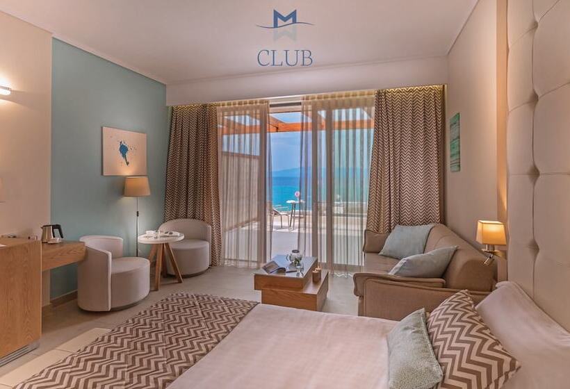 带海景的俱乐部房间, Miraggio Thermal Spa Resort